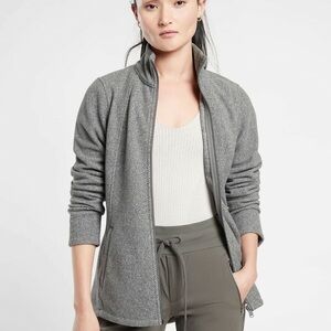 NWT Athleta Stroll Fleece Full Zip